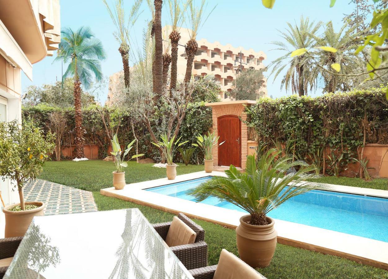 מרקש The Ruby Apartment With Private Swimming Pool - Hivernage Quarter - By Goldex Marrakech מראה חיצוני תמונה